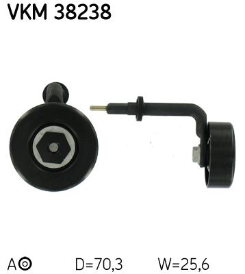 SKF Natezač kanalnog remena